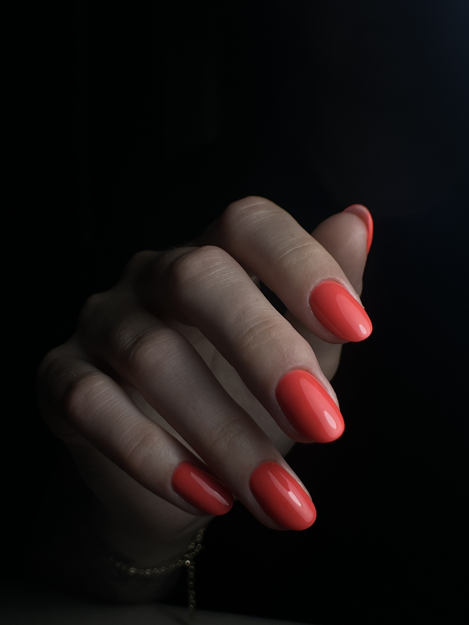 Romantic velvet nagelset